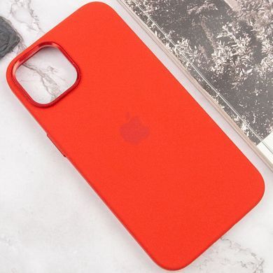 Чехол для iPhone 14 Pro Max Silicone Case Full (Metal Frame and Buttons) с металической рамкой и кнопками Red