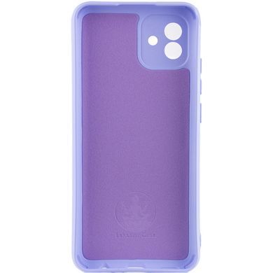 Чохол для Samsung Galaxy A04s Silicone Full camera закритий низ + захист камери Бузковий / Dasheen