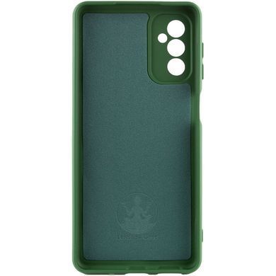 Чохол для Samsung Galaxy A24 4G Silicone Full camera закритий низ + захист камери Зелений / Dark Green