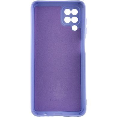 Чехол для Samsung Galaxy M33 5G Silicone Full camera закрытый низ + защита камеры Сиреневый / Dasheen