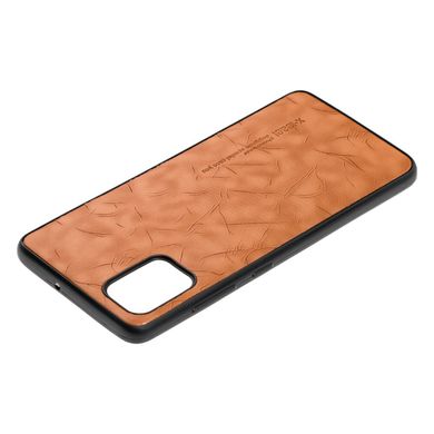 Чехол для Samsung Galaxy A31 (A315) X-leael коричневый