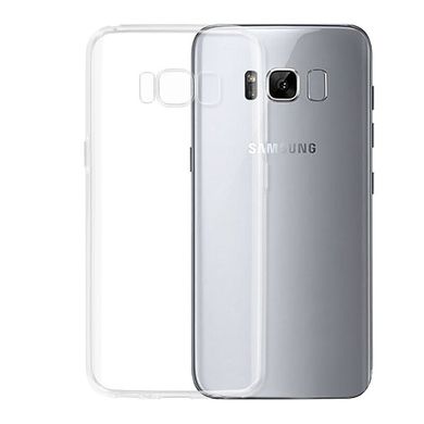 Чехол для Samsung S8 прозрачный силиконовый