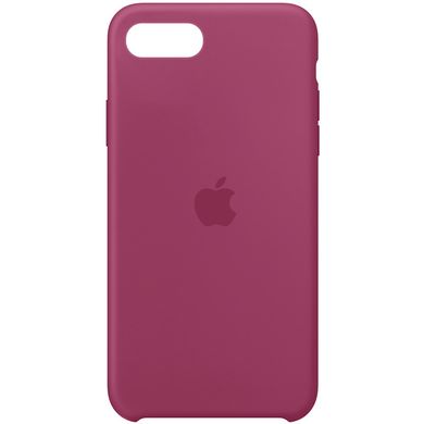 Чохол Silicone Case (AA) Для Apple iPhone SE (2020) (малиновий / Pomegranate)