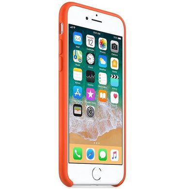 Чохол Silicone case orig 1: 1 (AAA) для Apple iPhone 7 plus / 8 plus (5.5 ") (Помаранчевий / Spice Orange)