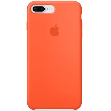 Чохол Silicone case orig 1: 1 (AAA) для Apple iPhone 7 plus / 8 plus (5.5 ") (Помаранчевий / Spice Orange)
