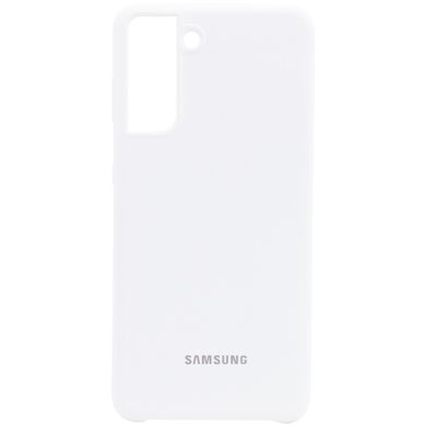 Чохол Silicone Cover (AA) для Samsung Galaxy S21 Plus (Білий / White)