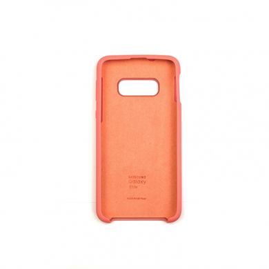 Накладка Silicone Cover for Samsung S10E Peach Pink