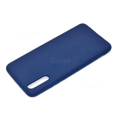Силиконовый чехол TPU Soft for Huawei P20 Темно-синий, Тёмно-серый