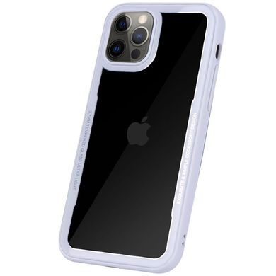 TPU+PC чехол G-Case Shock Crystal для Apple iPhone 12 Pro / 12 (6.1") (Белый)
