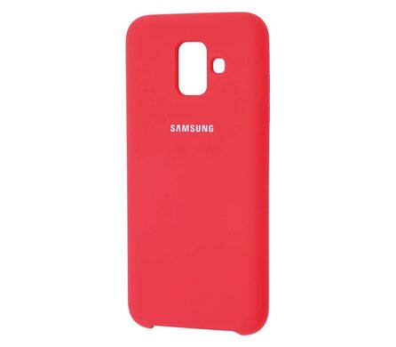 Чохол для Samsung Galaxy A6 2018 (A600) Silky Soft Touch червоний