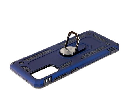 Чохол для Serge Ring for Magnet Samsung Galaxy S20 (G980)  Синій / Протиударний, броньований