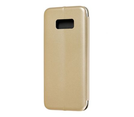 Чехол книжка Premium для Samsung Galaxy S8 Plus (G955) золотистый