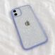 TPU+PC чехол Shiny Stars для Apple iPhone 12 mini (5.4") (Сиреневый)