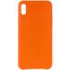 Кожаный чехол AHIMSA PU Leather Case (A) для Apple iPhone XR (6.1"") Оранжевый