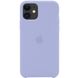 Чохол silicone case for iPhone 11 Lavender Gray / фіолетовий