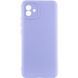 Чохол для Samsung Galaxy A04s Silicone Full camera закритий низ + захист камери Бузковий / Dasheen