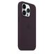Чехол Silicone case Original 1:1 (AAA) with Magsafe для Apple iPhone 14 Pro Max (6.7") (Фиолетовый/ Elderberry )