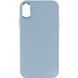 TPU чохол Bonbon Metal Style для Apple iPhone XR (6.1") Блакитний / Mist blue