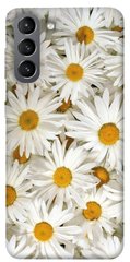 Чехол для Samsung Galaxy S21 PandaPrint Ромашки цветы