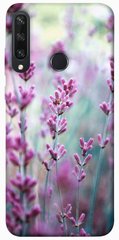 Чохол для Huawei Y6p PandaPrint Лаванда 2 квіти