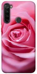 Чехол для Xiaomi Redmi Note 8T PandaPrint Розовый бутон цветы