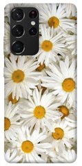 Чехол для Samsung Galaxy S21 Ultra PandaPrint Ромашки цветы