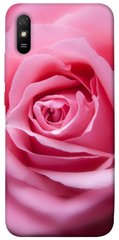 Чехол для Xiaomi Redmi 9A PandaPrint Розовый бутон цветы