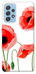 Чехол для Samsung Galaxy A52 4G / A52 5G PandaPrint Акварельные маки цветы