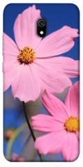 Чохол для Xiaomi Redmi 8a PandaPrint Рожева ромашка квіти