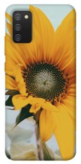 Чехол для Samsung Galaxy A02s PandaPrint Подсолнух цветы