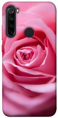 Чехол для Xiaomi Redmi Note 8 PandaPrint Розовый бутон цветы