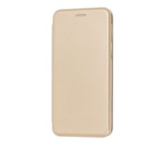 Чехол книжка Premium для Samsung Galaxy M20 (M205) золотистый
