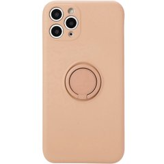Чохол TPU Candy Ring Full Camera для Apple iPhone 12 Pro (6.1"") Рожевий / Pink Sand
