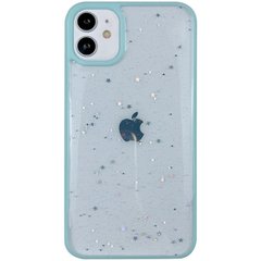 TPU+PC чехол Shiny Stars для Apple iPhone 12 mini (5.4") (Мятный)