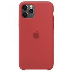 Чехол для iPhone 11 Pro Apple silicone case Camelia / Красный