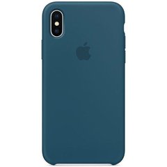 Чохол silicone case for iPhone X/XS Cosmos Blue / Синій