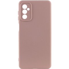 Чохол для Samsung Galaxy A24 4G Silicone Full camera закритий низ + захист камери Рожевий / Pink Sand