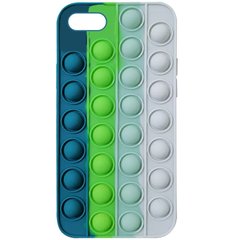 Чохол для iPhone 7 | 8 Pop-It Case Поп ит Ocean Blue / White