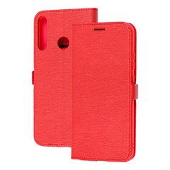 Чехол книжка для Huawei P40 Lite E/ Y7P Side Magnet красный