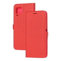Чехол книжка для Huawei P40 Lite Side Magnet красный