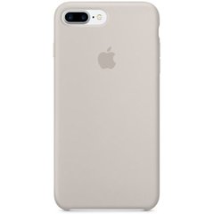 Чехол Silicone case orig 1:1 (AAA) для Apple iPhone 7 plus / 8 plus (5.5") (Серый / Stone)