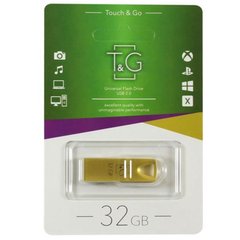 Флеш-драйв USB Flash Drive T&G 117 Metal Series 32GB (Золотой)