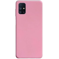 Силиконовый чехол Candy для Samsung Galaxy M51 (Розовый)