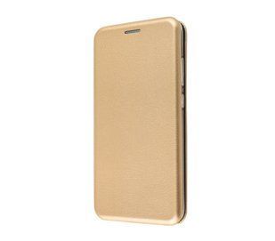 Чехол книжка для iPhone 7 Plus / 8 Plus Premium золотистый