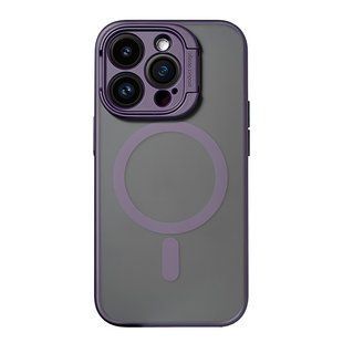 Чехол для iPhone 14 HYBRID Case (Camera Stand) + подставка Purple