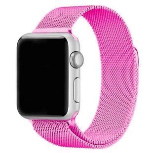 Ремінець для Apple Watch 42/44/45 mm Milanese Loop Neon Pink