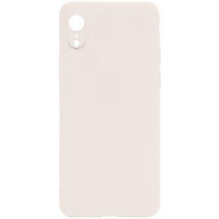 Силиконовый чехол Candy Full Camera для Apple iPhone XR (6.1"") Бежевый / Antigue White