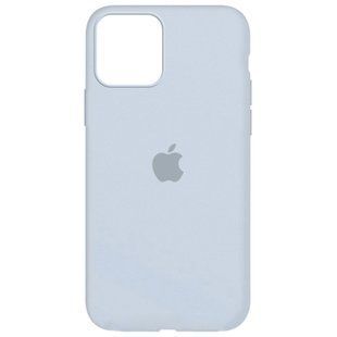 Чохол для Apple iPhone 16 Plus Silicone Case Full / закритий низ Блакитний/ Mist blue
