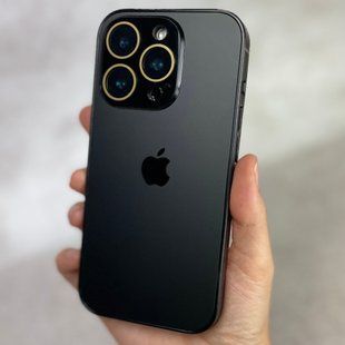 Чохол для iPhone 13 Pro AG Titanium case з мікрофіброй Graphite Black