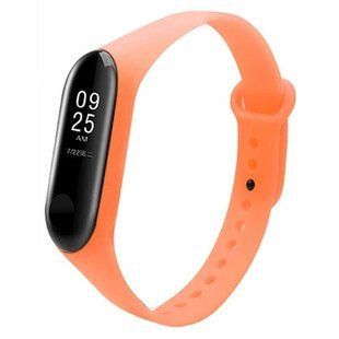 Силіконовий ремінець Neon для Xiaomi Mi Band 5 (Помаранчевий)